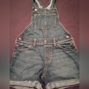 Girls Old Navy denim overalls size 10/12